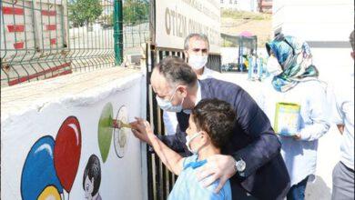 Saygılı, Özel öğrencilerle Duvar Boyadı - Kırıkkale Haber, Son Dakika Kırıkkale Haberleri
