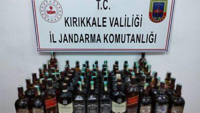 Jandarma  69 litre Kaçak İçki Ele Geçirdi - Kırıkkale Haber, Son Dakika Kırıkkale Haberleri