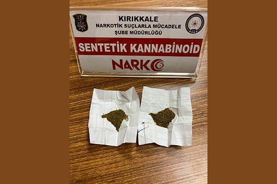 Sentetik Kannabinoid Maddesi Ele Geçirildi - Kırıkkale Haber, Son Dakika Kırıkkale Haberleri