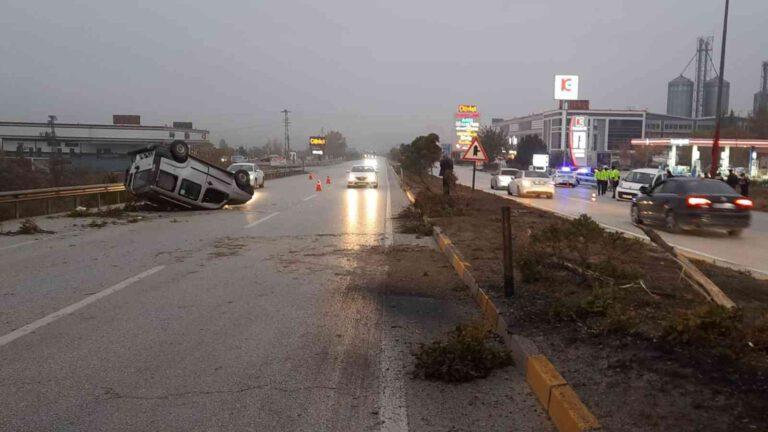 Kırıkkale’de Trafik Kazası  2 Yaralı - Kırıkkale Haber, Son Dakika Kırıkkale Haberleri