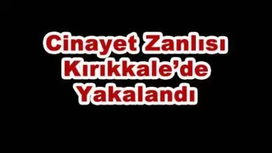 Cinayet Zanlısı Kırıkkale’de Yakalandı - Kırıkkale Haber, Son Dakika Kırıkkale Haberleri Cinayet Zanlısı Kırıkkale’de Yakalandı - Kırıkkale Haber, Son Dakika Kırıkkale Haberleri