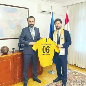 Başkan &Ouml;zg&uuml;n&rsquo;den Macaristan B&uuml;y&uuml;k El&ccedil;isi M&aacute;tis&rsquo;e Ziyaret - Kırıkkale Haber, Son Dakika Kırıkkale Haberleri