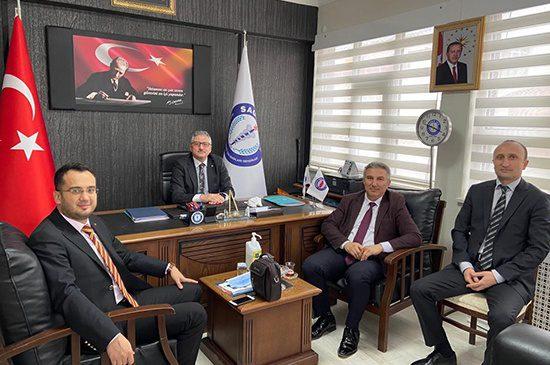 Şube Başkanlığına Ziyaret - Kırıkkale Haber, Son Dakika Kırıkkale Haberleri