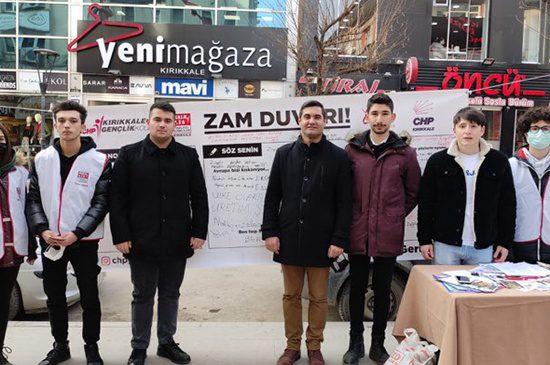 CHP’den Zam Duvarı - Kırıkkale Haber, Son Dakika Kırıkkale Haberleri