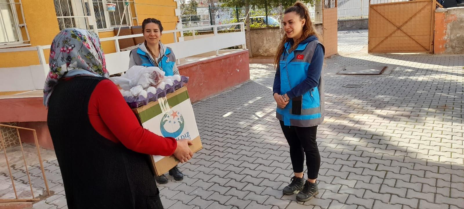 Ayyıldız Derneği Erzakları Ulaştırıyor - Kırıkkale Haber, Son Dakika Kırıkkale Haberleri