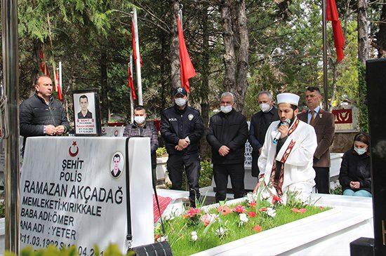 Şehit Polis Memuru Ramazan Akçadağ Anıldı - Kırıkkale Haber, Son Dakika Kırıkkale Haberleri