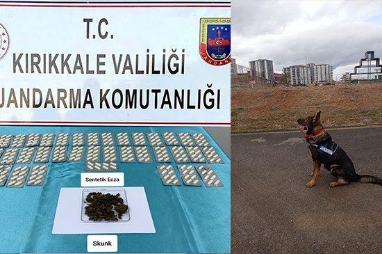 Jandarma ekiplerince uyuşturucu madde ele geçirildi - Kırıkkale Haber, Son Dakika Kırıkkale Haberleri