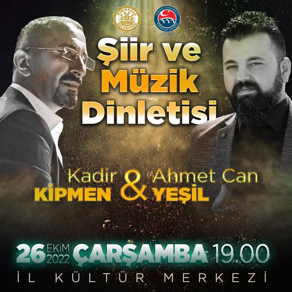 Şiir Ve Müzik Dinletisi - Kırıkkale Haber, Son Dakika Kırıkkale Haberleri