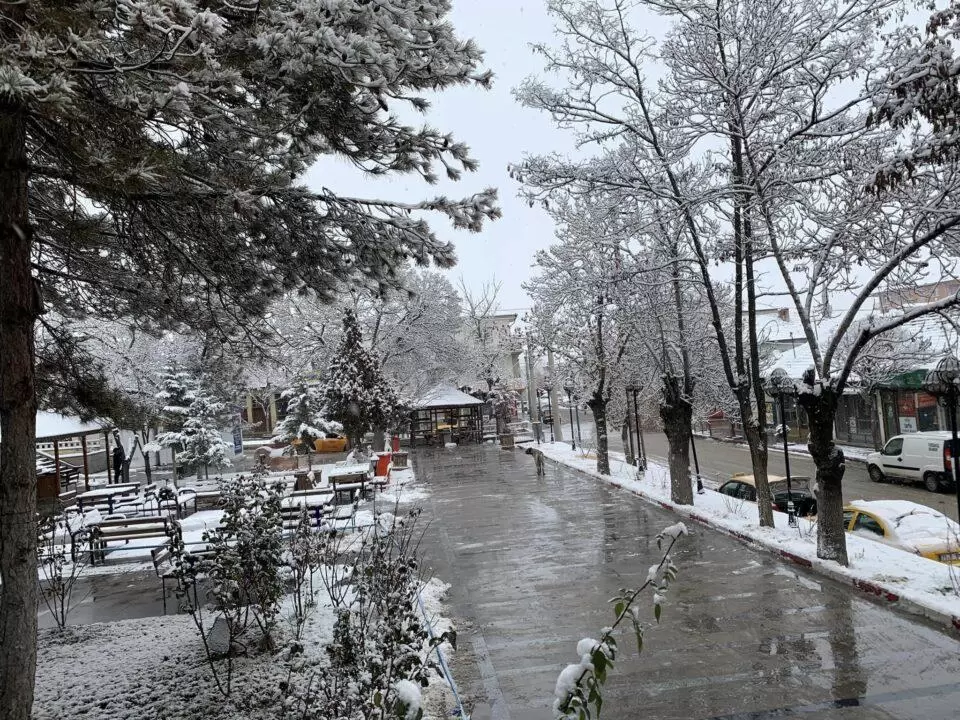 Kırıkkale’ye yılın ilk karı düştü - Kırıkkale Haber, Son Dakika Kırıkkale Haberleri