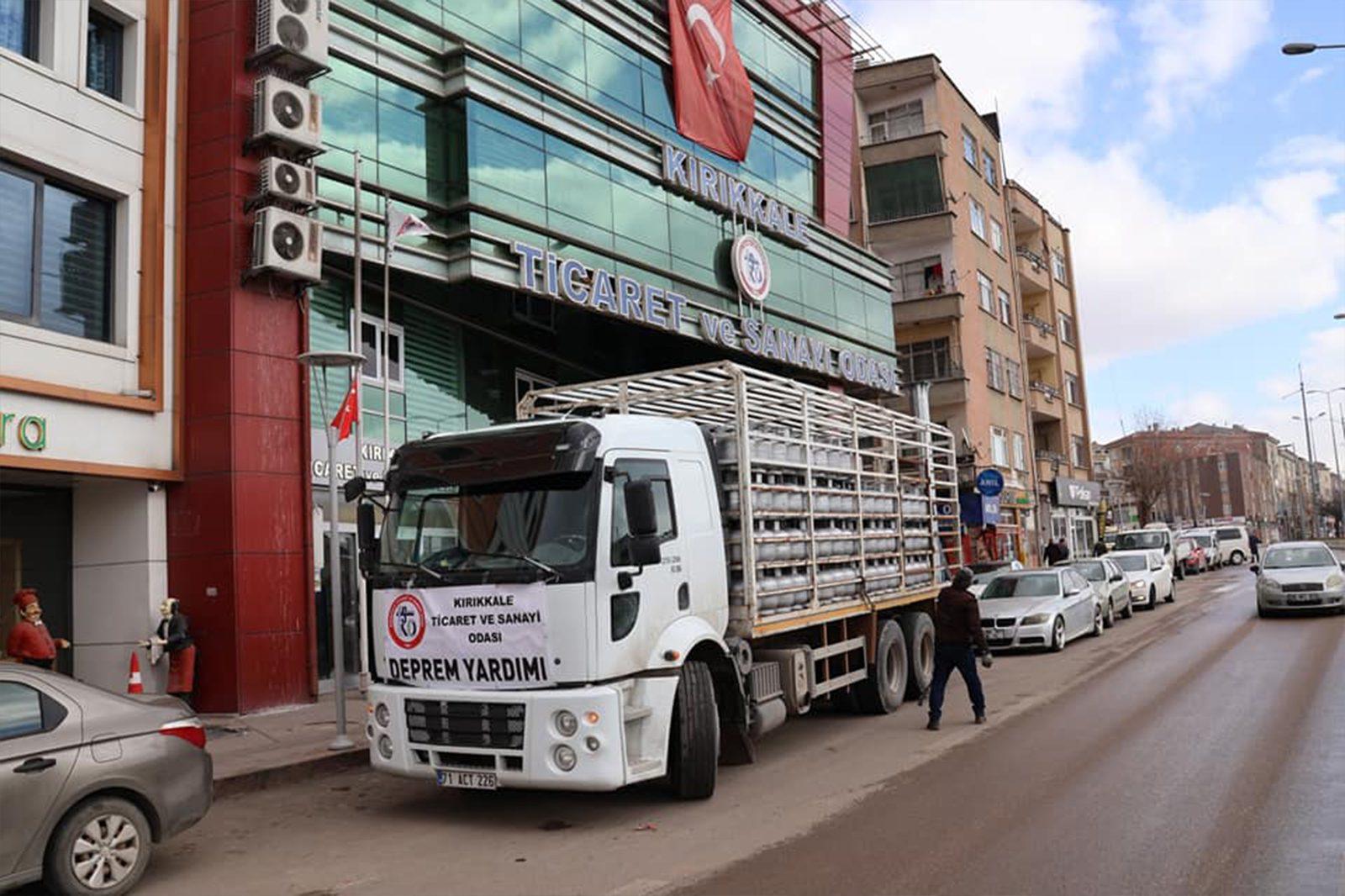 Kırıkkale Ticaret ve Sanayi Odasından Deprem Bölgesine Yardım - Kırıkkale Haber, Son Dakika Kırıkkale Haberleri