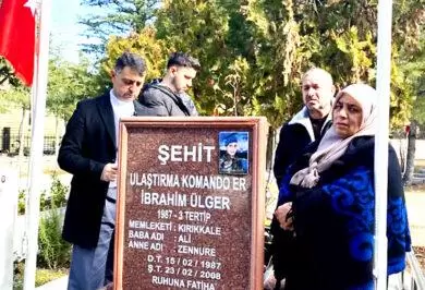 Şehit İbrahim Ülger Şahadetinin 15. Yılında Anıldı - Kırıkkale Haber, Son Dakika Kırıkkale Haberleri