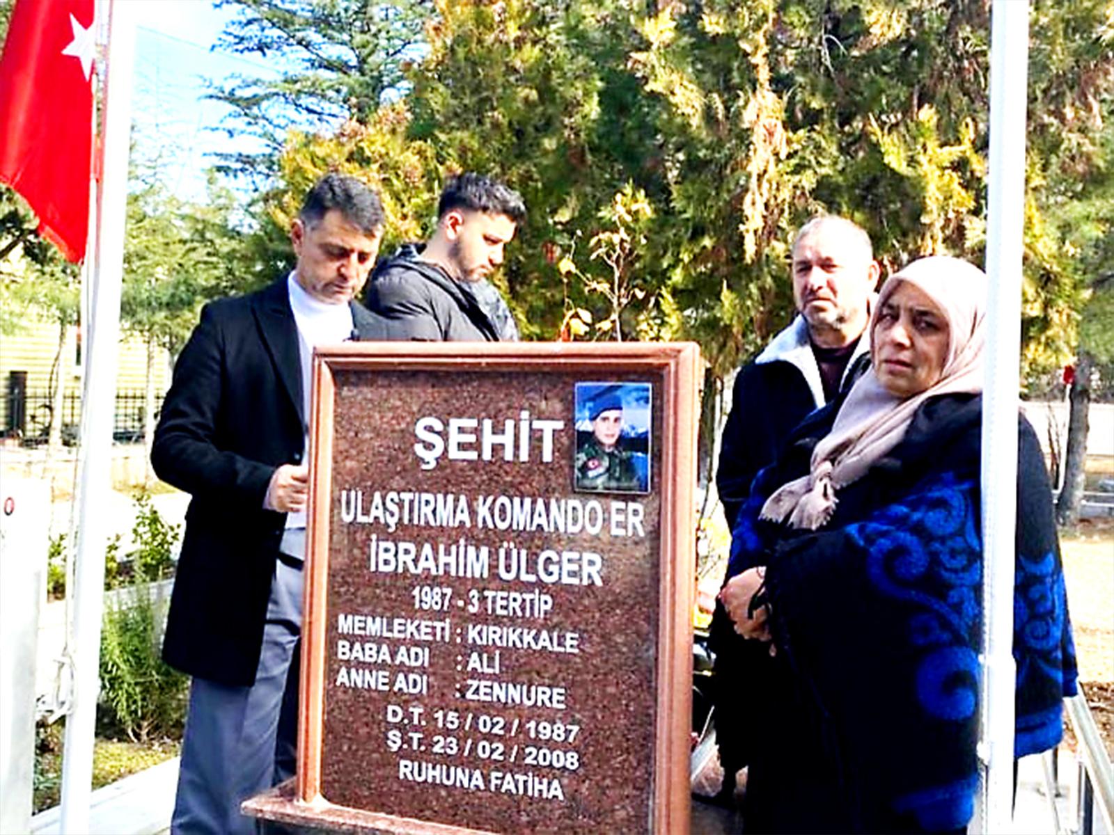 Şehit İbrahim Ülger Şahadetinin 15. Yılında Anıldı - Kırıkkale Haber, Son Dakika Kırıkkale Haberleri