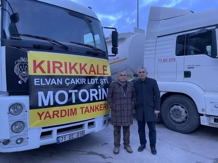 Çakır ve Elvan Yıldırım’dan 1 Tanker Mazot - Kırıkkale Haber, Son Dakika Kırıkkale Haberleri