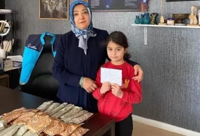 Minik Asya Depremzede Kardeşlerini Unutmadı - Kırıkkale Haber, Son Dakika Kırıkkale Haberleri