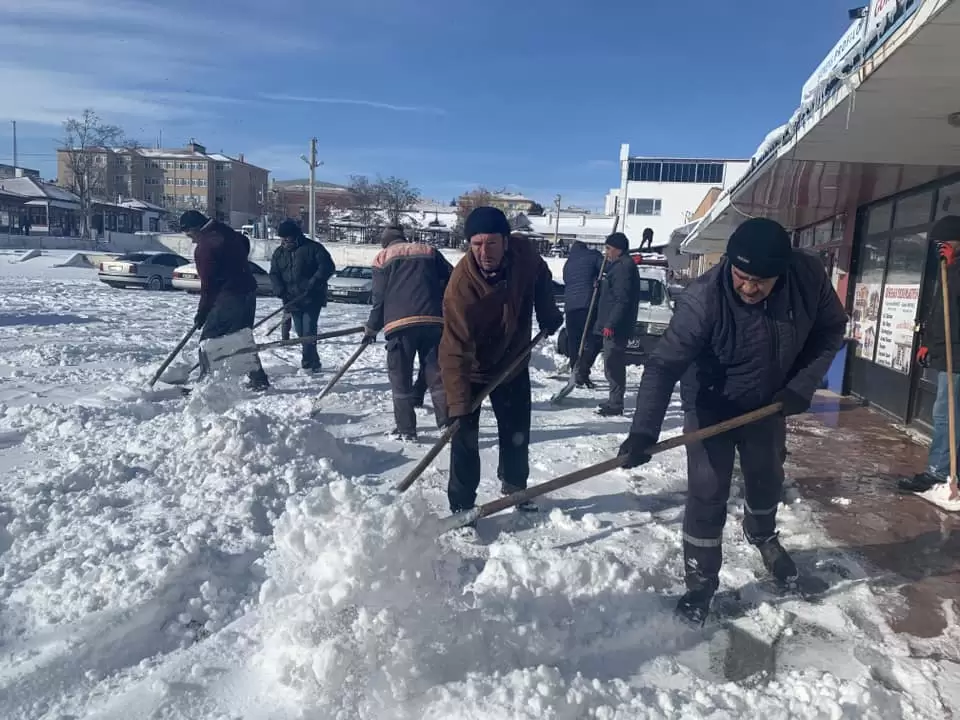 Keskin’de karla mücadele - Kırıkkale Haber, Son Dakika Kırıkkale Haberleri