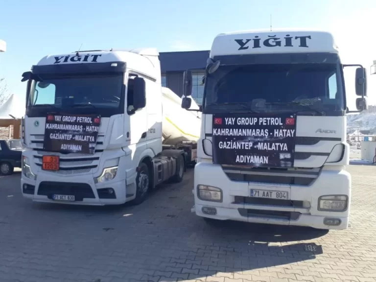 Yay Grup’tan deprem bölgesine 2 tanker yakıt desteği - Kırıkkale Haber, Son Dakika Kırıkkale Haberleri