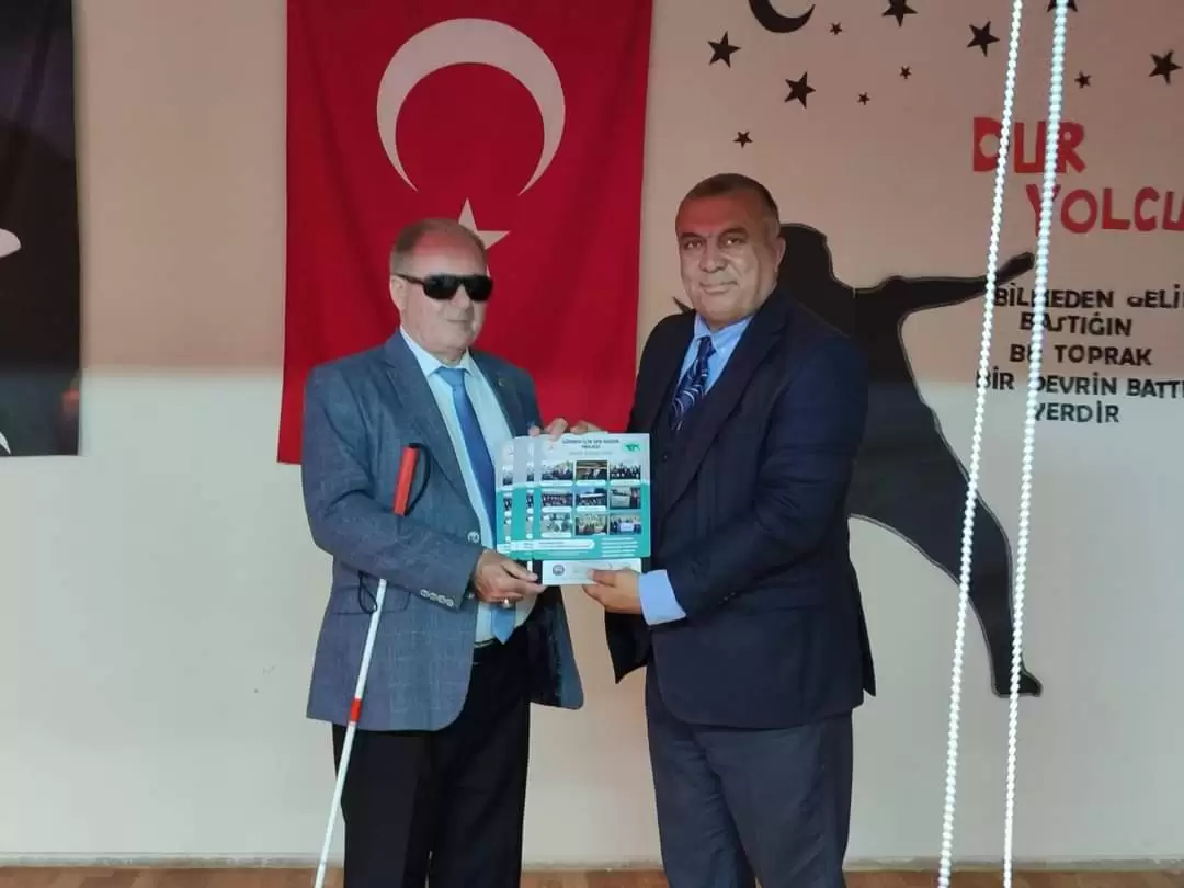Sulakyurt'ta Görme Engelli Semineri Verildi Sulakyurt'ta Görme Engelli Semineri Verildi