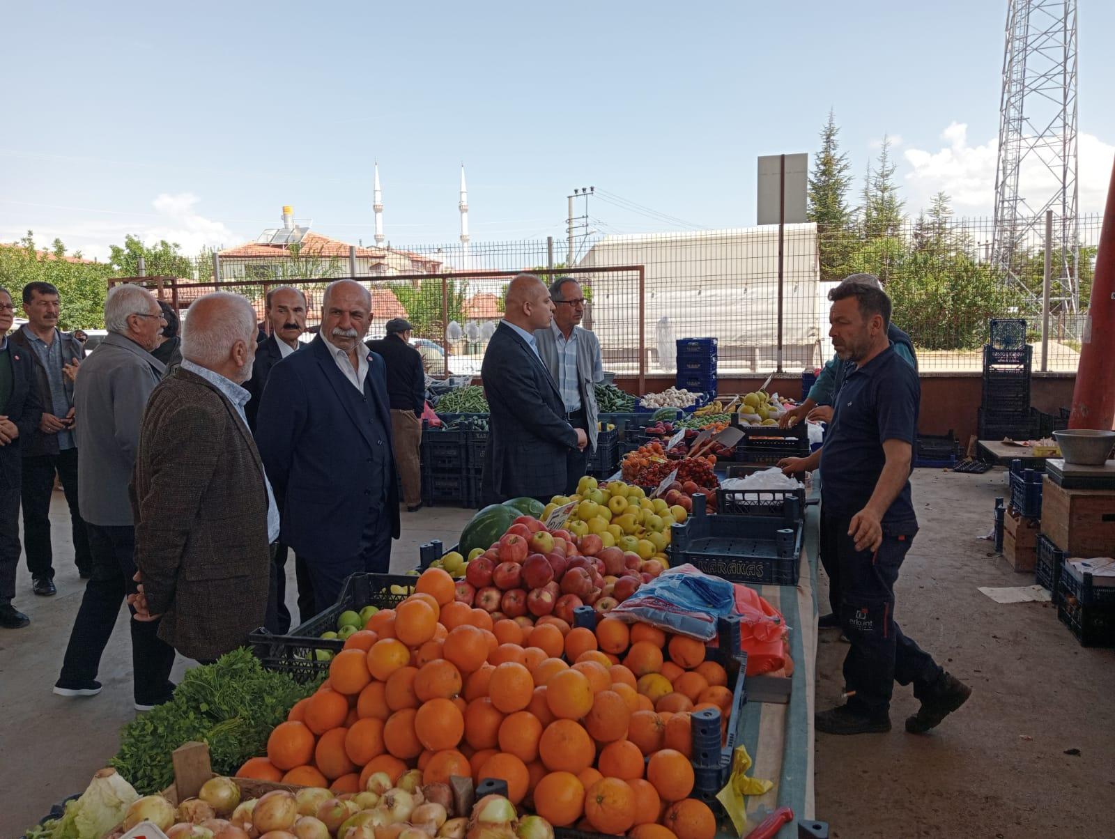 Ahmet Önal Bahşılı'da Esnafı Gezdi, Kılıçdaroğlu'na Oy İstedi - Kırıkkale Haber, Son Dakika Kırıkkale Haberleri