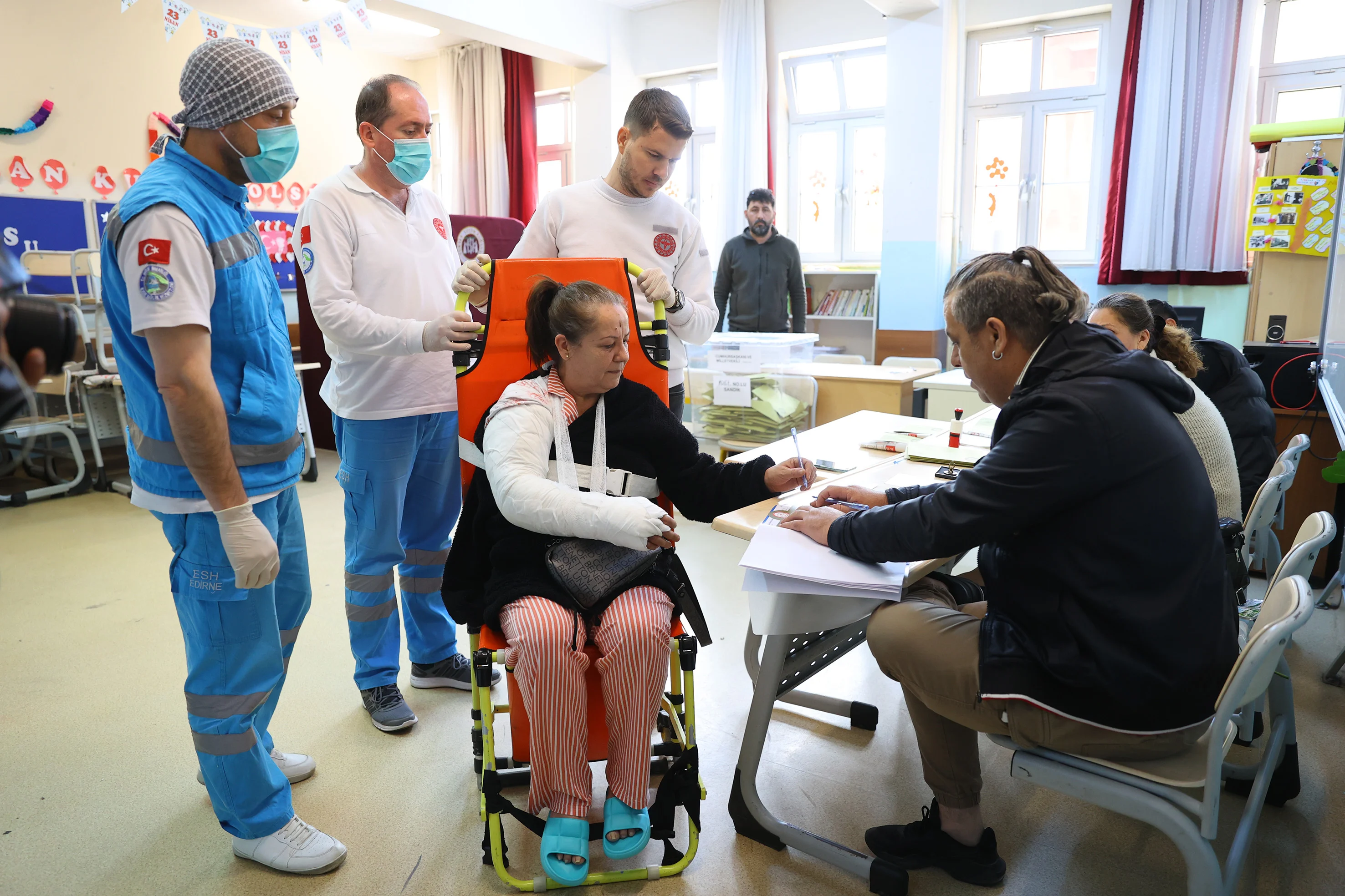 Evde sağlık hizmeti personeli seçime hazır - Kırıkkale Haber, Son Dakika Kırıkkale Haberleri