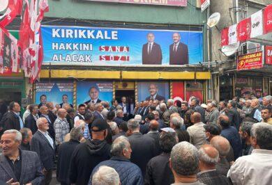 Eski Başkan Koçak CHP Seçim Bürosunu Ziyaret Etti - Kırıkkale Haber, Son Dakika Kırıkkale Haberleri