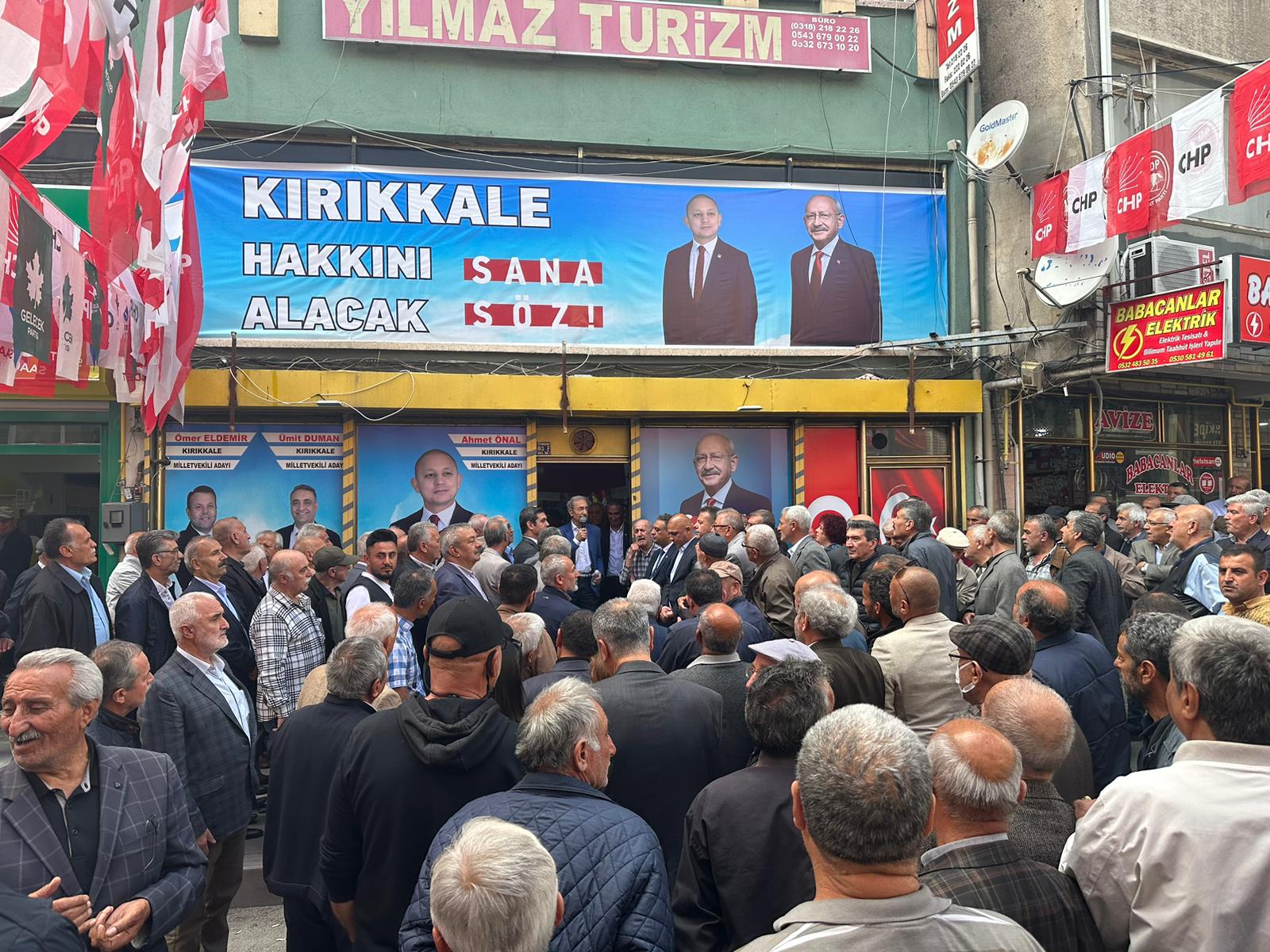 Eski Başkan Koçak CHP Seçim Bürosunu Ziyaret Etti - Kırıkkale Haber, Son Dakika Kırıkkale Haberleri
