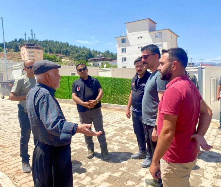 Tekbıyıkoğlu, Pazarcık’ta çalışmaları inceledi - Kırıkkale Haber, Son Dakika Kırıkkale Haberleri