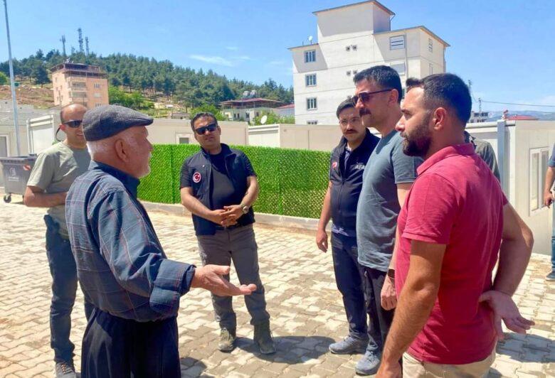 Tekbıyıkoğlu, Pazarcık’ta çalışmaları inceledi - Kırıkkale Haber, Son Dakika Kırıkkale Haberleri