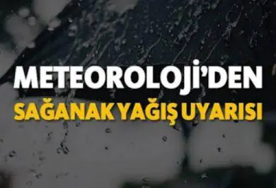 Sağanak uyarısı! - Kırıkkale Haber, Son Dakika Kırıkkale Haberleri