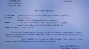 Yahşihan Belediyesi’ne Haciz Geldi – Kırıkkale Haber, Son Dakika Kırıkkale Haberleri Yahşihan Belediyesi’ne Haciz Geldi - Kırıkkale Haber, Son Dakika Kırıkkale Haberleri