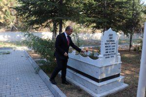 Emniyet Müdürü Başbuğ, Şehitliği Ziyaret Etti - Kırıkkale Haber, Son Dakika Kırıkkale Haberleri