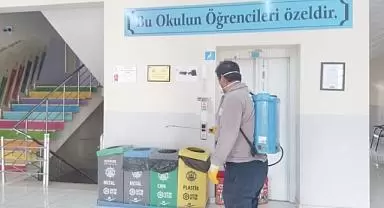 Okullar dezenfekte ediliyor - Kırıkkale Haber, Son Dakika Kırıkkale Haberleri okullar-dezenfekte-ediliyor