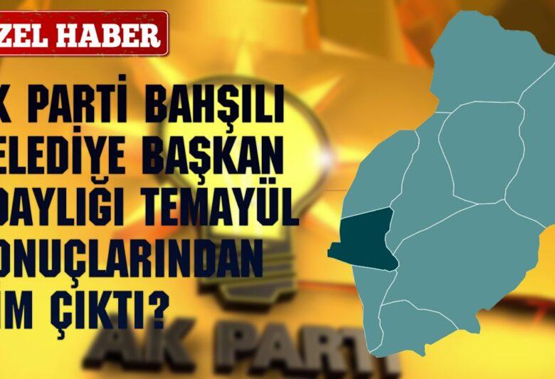 Ak Parti’nin Temayül Yoklamasında Bahşılı'da Adayı Kim Çıktı? - Kırıkkale Haber, Son Dakika Kırıkkale Haberleri