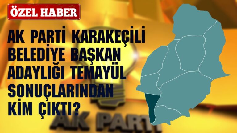 Ak Parti’nin Temayül Yoklamasında Karakeçili'de Kim Çıktı? - Kırıkkale Haber, Son Dakika Kırıkkale Haberleri