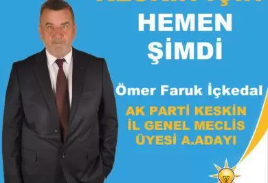 Keskinin sevilen ismi İçekdal İl genel meclisine talip - Kırıkkale Haber, Son Dakika Kırıkkale Haberleri