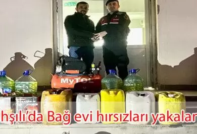 Bahşılı'da Bağ evi hırsızları yakalandı - Kırıkkale Haber, Son Dakika Kırıkkale Haberleri