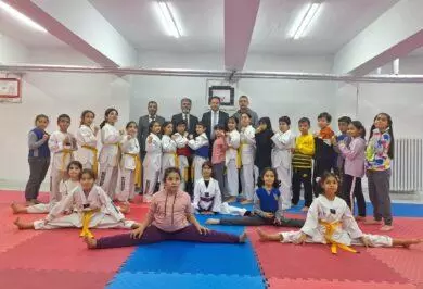 Yavuz Selim İlk Öğretim Okulu taekwondo branşında da var - Kırıkkale Haber, Son Dakika Kırıkkale Haberleri