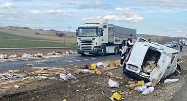 Metrelerce savrulan kamyonet su kanalına devrildi - Kırıkkale Haber, Son Dakika Kırıkkale Haberleri metrelerce-savrulan-kamyonet-su-kanalina-devrildi