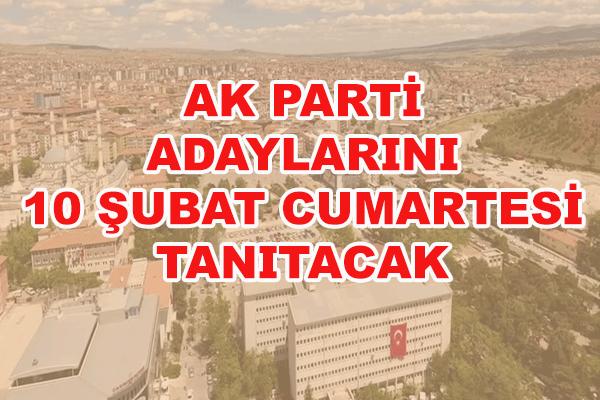 Ak Parti Kırıkkale ilçe-belde adayları tanıtılacak - Kırıkkale Haber, Son Dakika Kırıkkale Haberleri