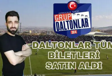 Daltonlar Taraftar Grubu Kırıkkalegücü, Talasgücü Maçının Tüm Biletlerini Aldı - Kırıkkale Haber, Son Dakika Kırıkkale Haberleri