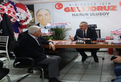 Dede Yıldırım'dan Ulusoy'a hayırlı olsun ziyareti - Kırıkkale Haber, Son Dakika Kırıkkale Haberleri