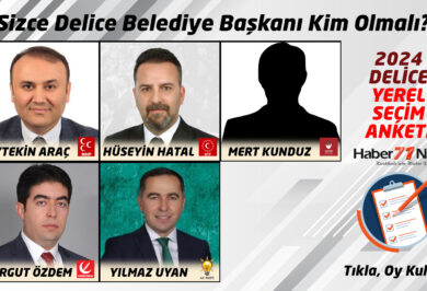 Sizce Delice'nin Belediye Başkanı Kim Olmalı? - Kırıkkale Haber, Son Dakika Kırıkkale Haberleri