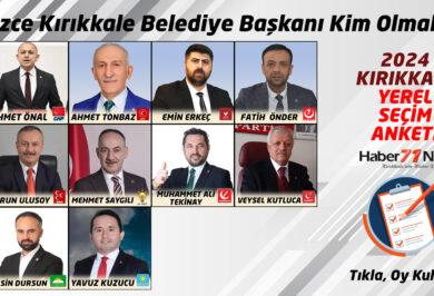 Sizce Kırıkkale'nin Belediye Başkanı Kim Olmalı? - Kırıkkale Haber, Son Dakika Kırıkkale Haberleri