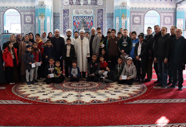 Namaz kılan çocuklar ödüllendirildi - Kırıkkale Haber, Son Dakika Kırıkkale Haberleri