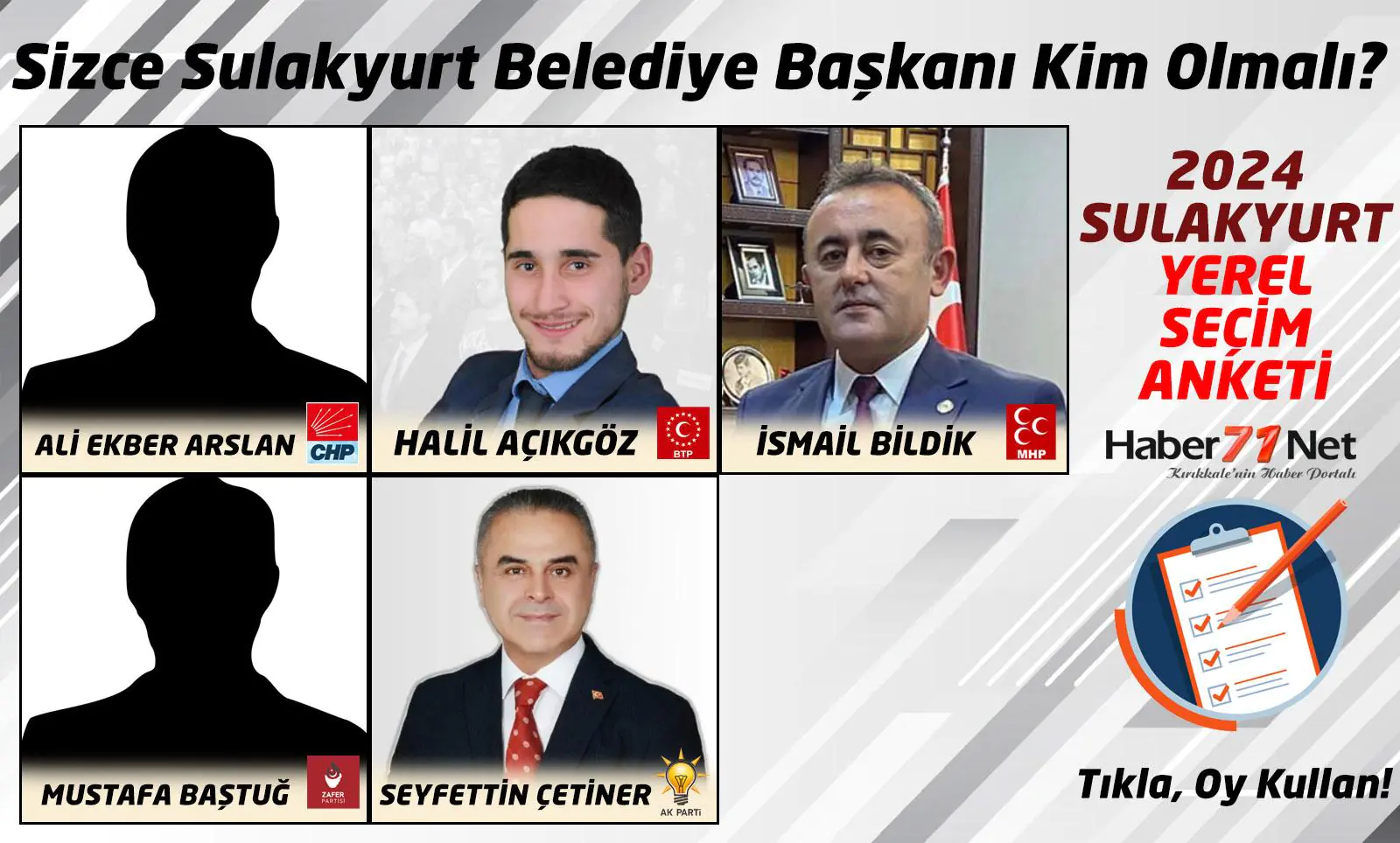Sizce Sulakyurt'un Belediye Başkanı Kim Olmalı? - Kırıkkale Haber, Son Dakika Kırıkkale Haberleri