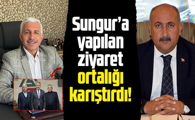 Sungur’a yapılan ziyaret ortalığı karıştırdı! - Kırıkkale Haber, Son Dakika Kırıkkale Haberleri