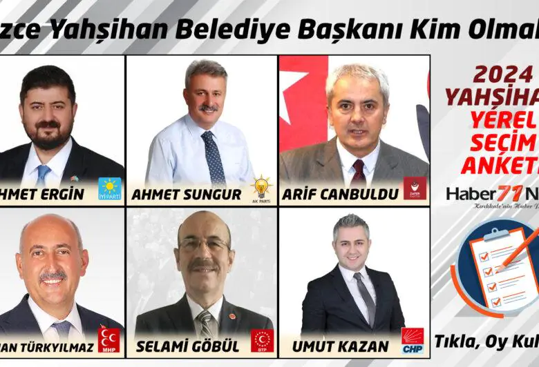 Sizce Yahşihan'ın Belediye Başkanı Kim Olmalı? - Kırıkkale Haber, Son Dakika Kırıkkale Haberleri Sizce Yahşihan'ın Belediye Başkanı Kim Olmalı? - Kırıkkale Haber, Son Dakika Kırıkkale Haberleri