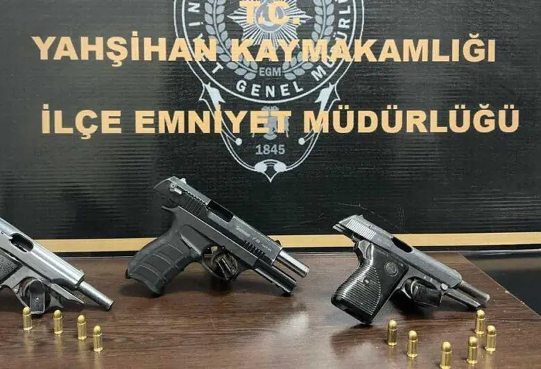 Yahşihan’da ruhsatsız tabanca ele geçirildi! - Kırıkkale Haber, Son Dakika Kırıkkale Haberleri