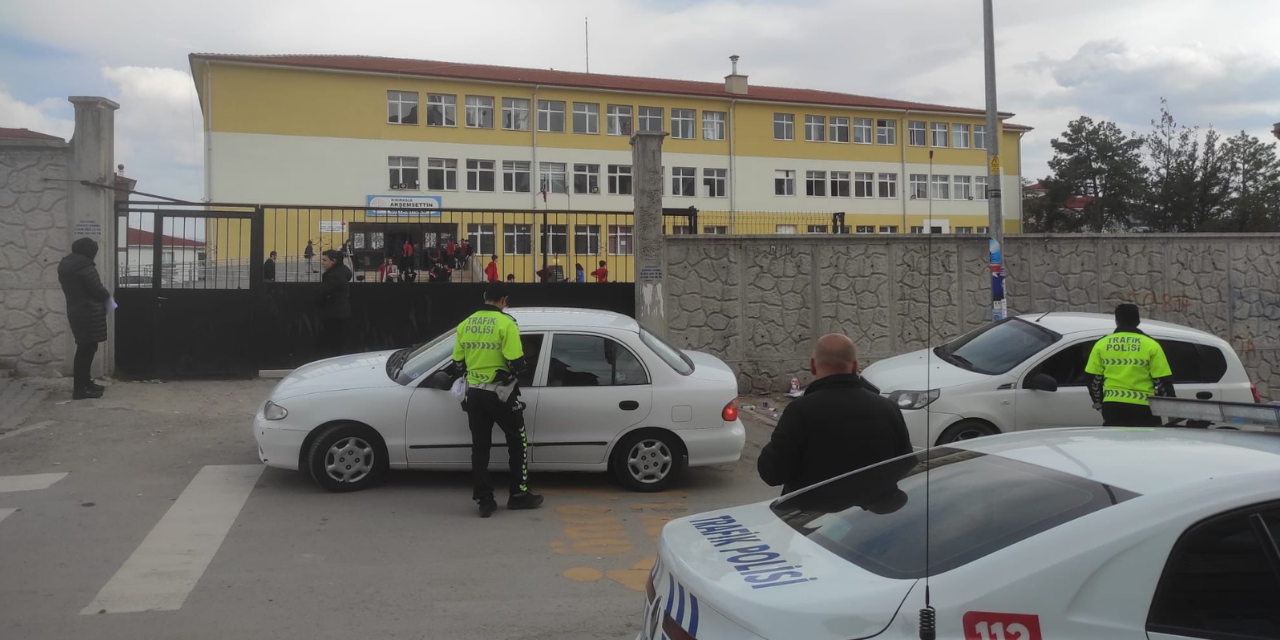 Kırıkkale'de okul önlerinde güvenlik denetimi - Kırıkkale Haber, Son Dakika Kırıkkale Haberleri