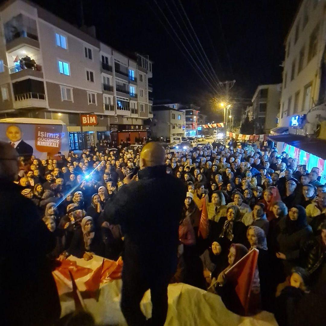 Yenimahalle'de Ahmet Önal'a Sevgi Seli - Kırıkkale Haber, Son Dakika Kırıkkale Haberleri