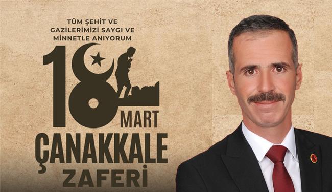 Erkan Çağlar 18 Mart Şehitleri Anma mesajı yayınladı - Kırıkkale Haber, Son Dakika Kırıkkale Haberleri